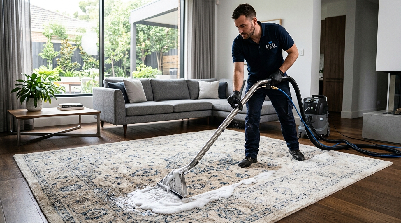 Nettoyage de tapis par injection-extraction en Île-de-France
